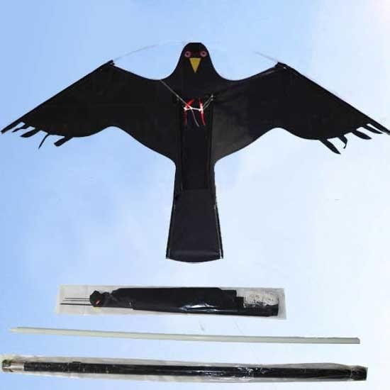 Bird on the roof "Høg" - fugleskræmmer inkl. 6m teleskopstang - Blomsterverden